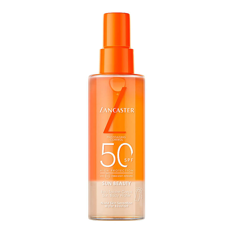 Lancaster Sun Beauty Sun Protective Water SPF50 150ml by Beauty Care Bag