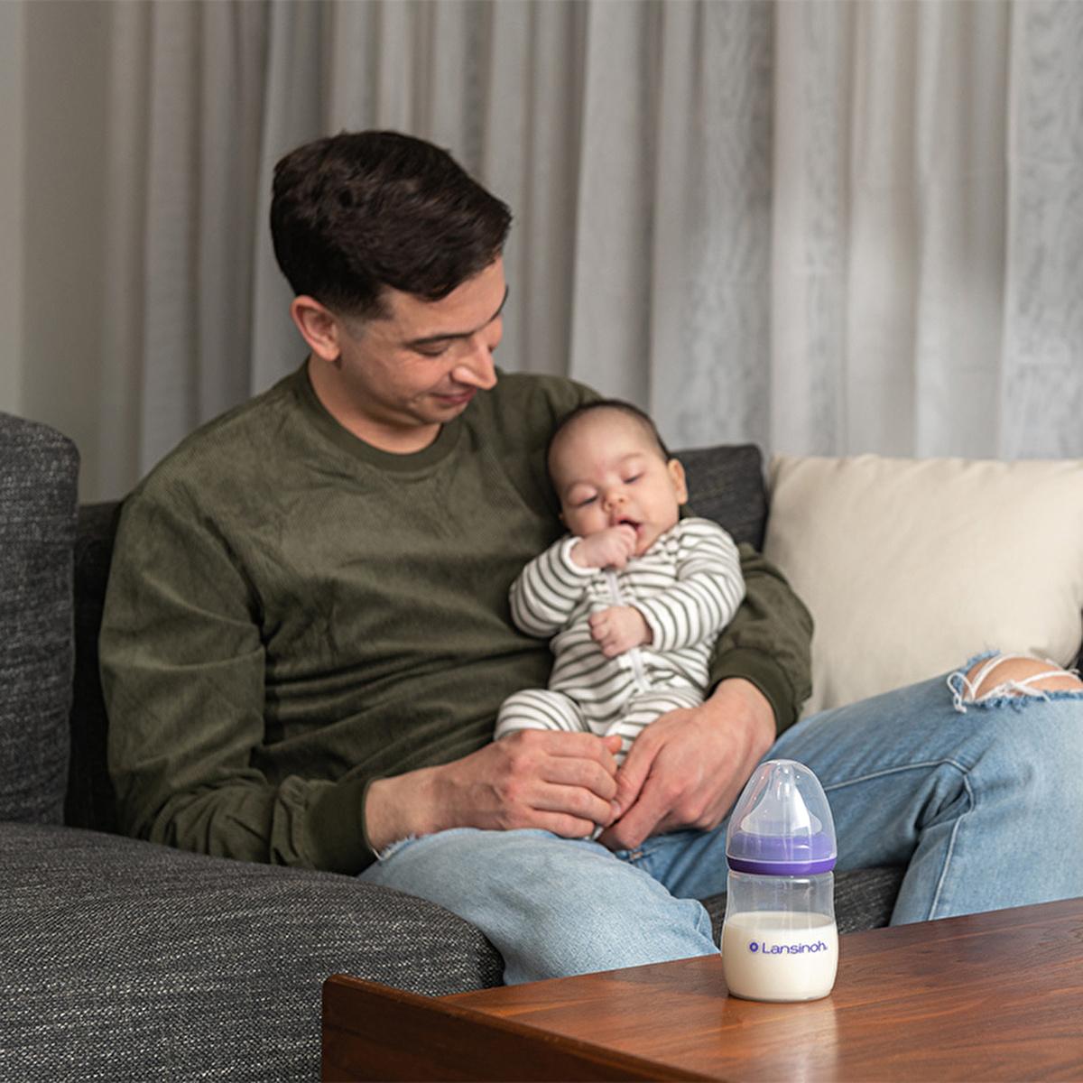 Lansinoh NaturalWave Baby Bottle Nipple - Anti-Colic, BPA Free, Easy Breastfeeding to Bottle Transition for Newborns & InfantsBaby CareTorqelo.com