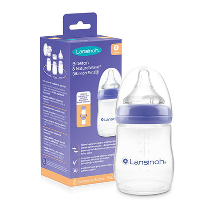 Lansinoh NaturalWave Baby Bottle Nipple - Anti-Colic, BPA Free, Easy Breastfeeding to Bottle Transition for Newborns & InfantsBaby CareTorqelo.com