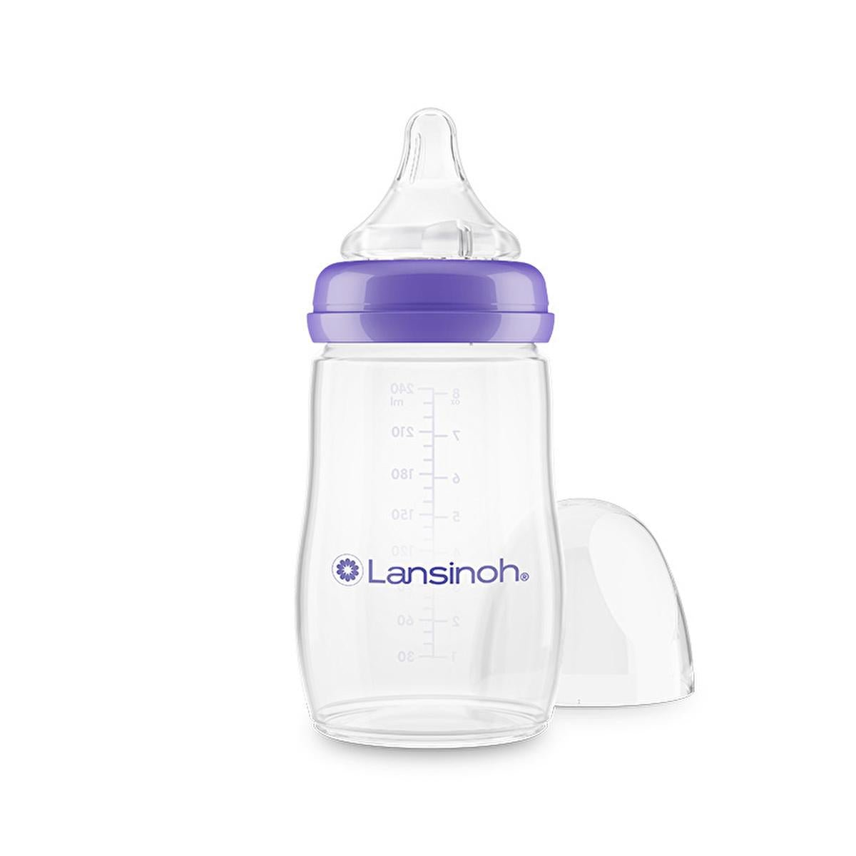 Lansinoh PP Biberon 240 ml Baby Bottle - Anti-Colic, BPA Free, Natural Feeding for InfantsBaby CareTorqelo.com
