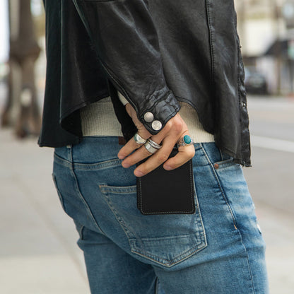 Large Billfold Wallet with RFID protection - BlackLarge BifoldTorqelo.com