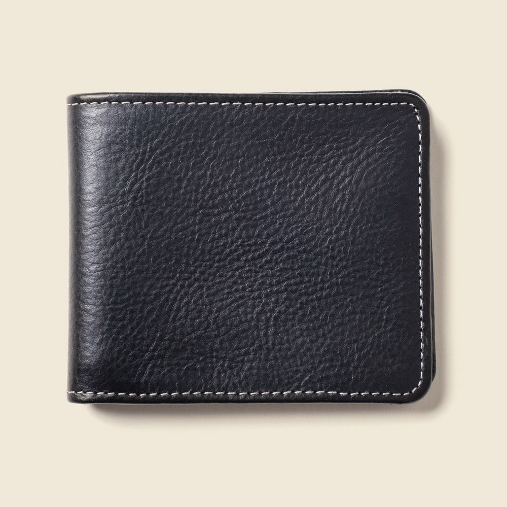 Large Billfold Wallet with RFID protection - BlackLarge BifoldTorqelo.com