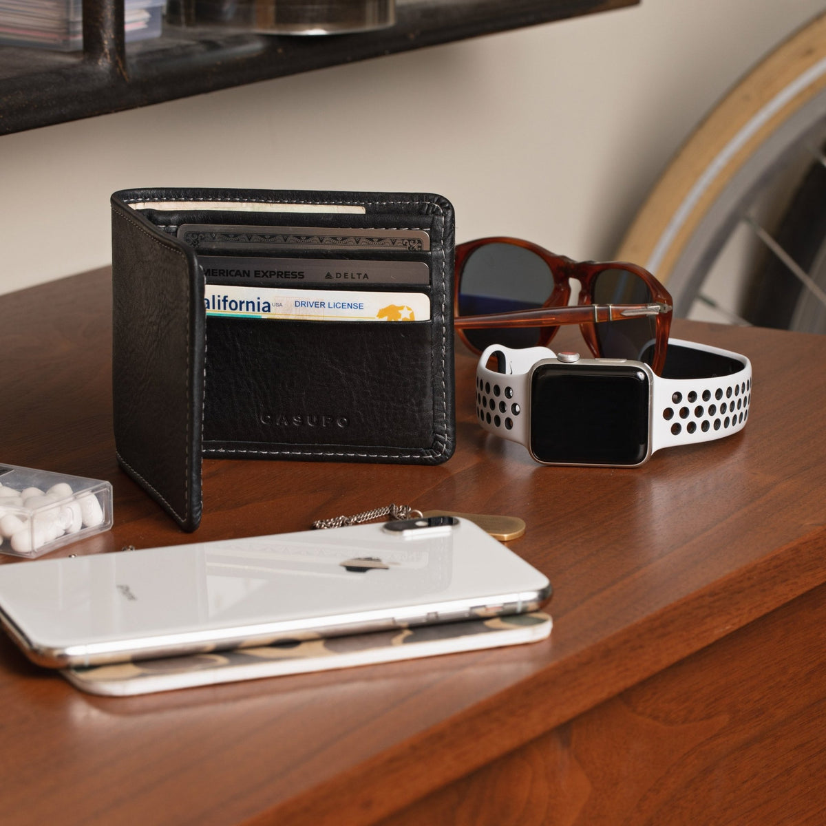 Large Billfold Wallet with RFID protection - BlackLarge BifoldTorqelo.com