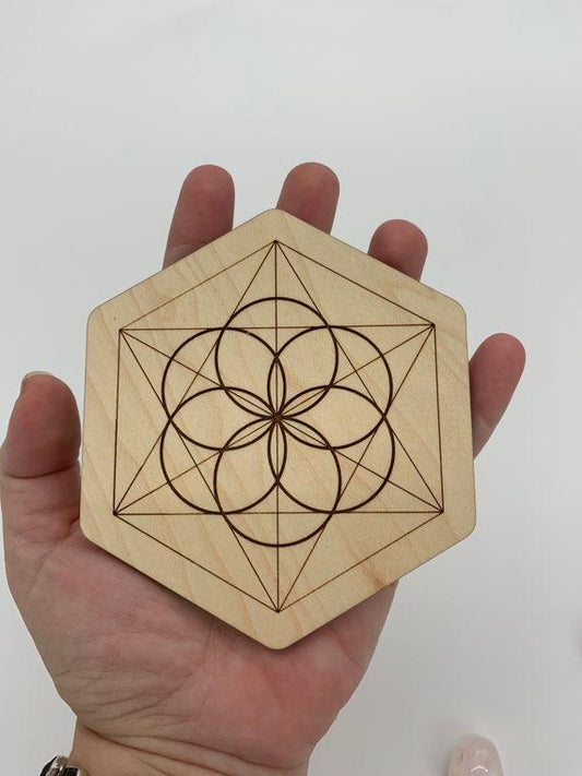 Mini Crystal Love Grid by Yellow Coconut