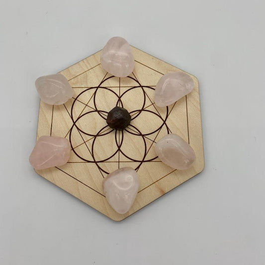 Mini Crystal Love Grid by Yellow Coconut