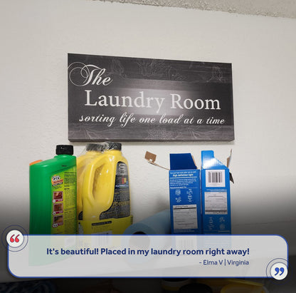 The Laundry Room Sign II by Tailored Canvases