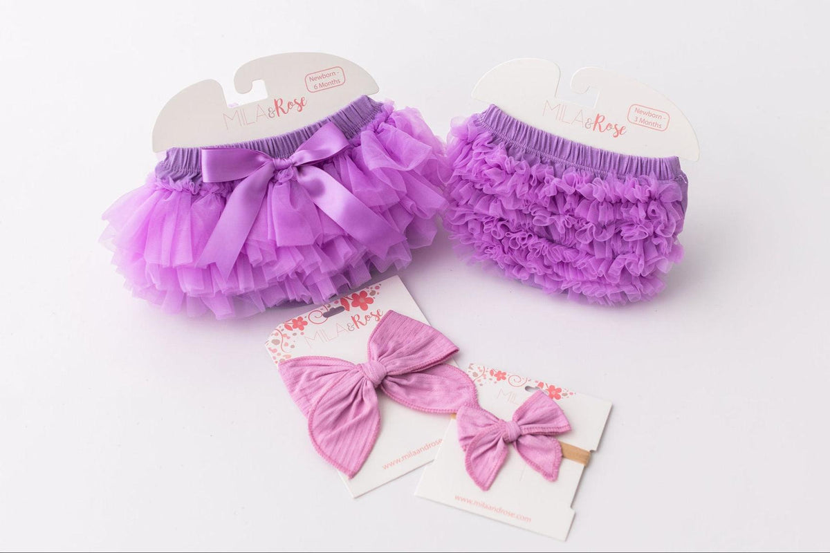 Lavender Ruffle Bum BloomerRuffle BloomerTorqelo.com