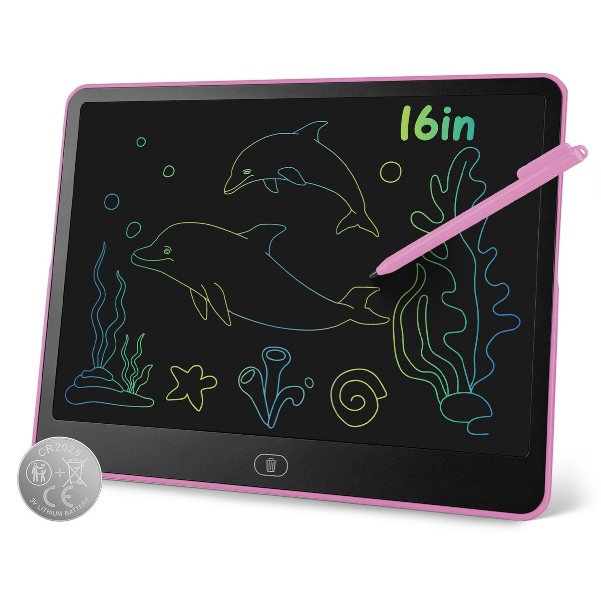 LCD Writing Tablet for Kids with Stylus & Lock FunctionWriting TabletTorqelo.com