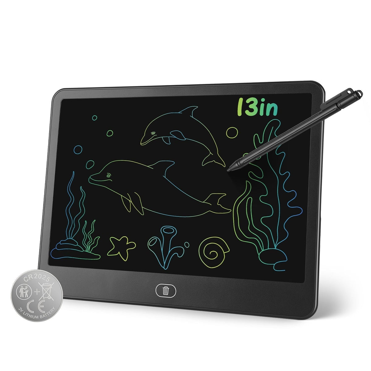 LCD Writing Tablet for Kids with Stylus & Lock FunctionWriting TabletTorqelo.com