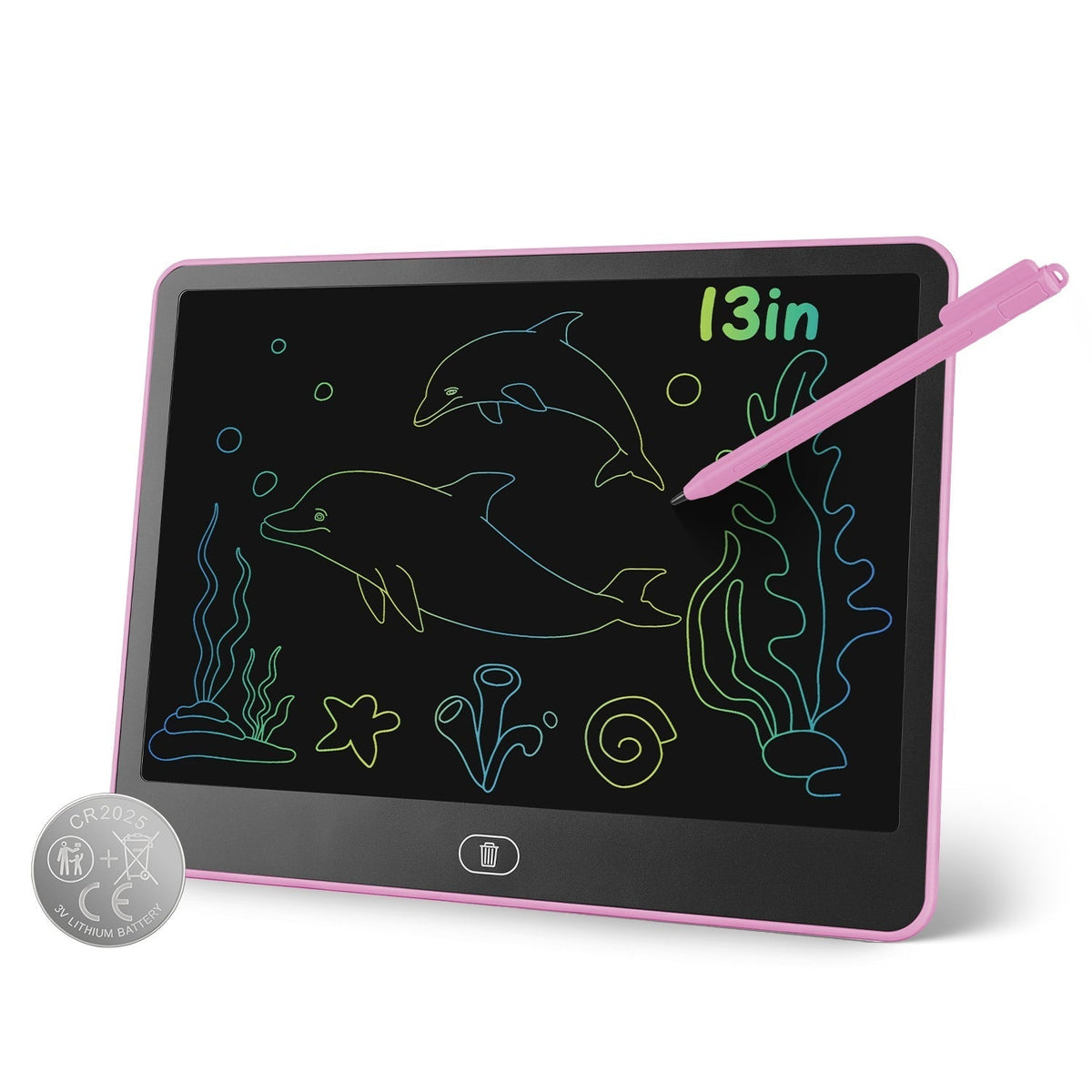 LCD Writing Tablet for Kids with Stylus & Lock FunctionWriting TabletTorqelo.com