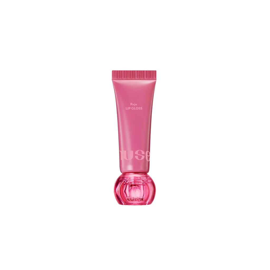 Nuse Reju Lip Gloss 04 Dazzle Grape for Hydrated Shine by Beauty Care Bag