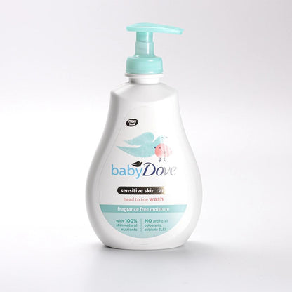 Baby Dove Sensitive Skin Hair and Body Wash 400 ml by Beauty Care Bag