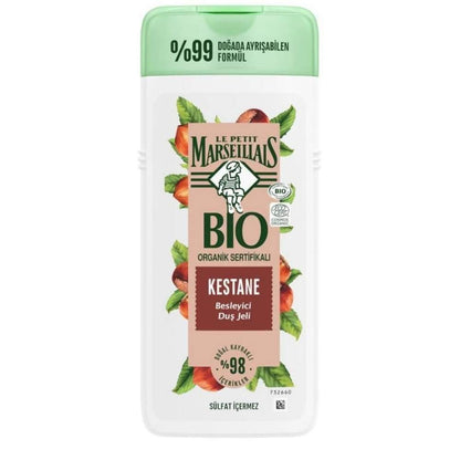 Le Petit Marseillais Bio Chestnut Nourishing Shower Gel 400ml by Beauty Care Bag