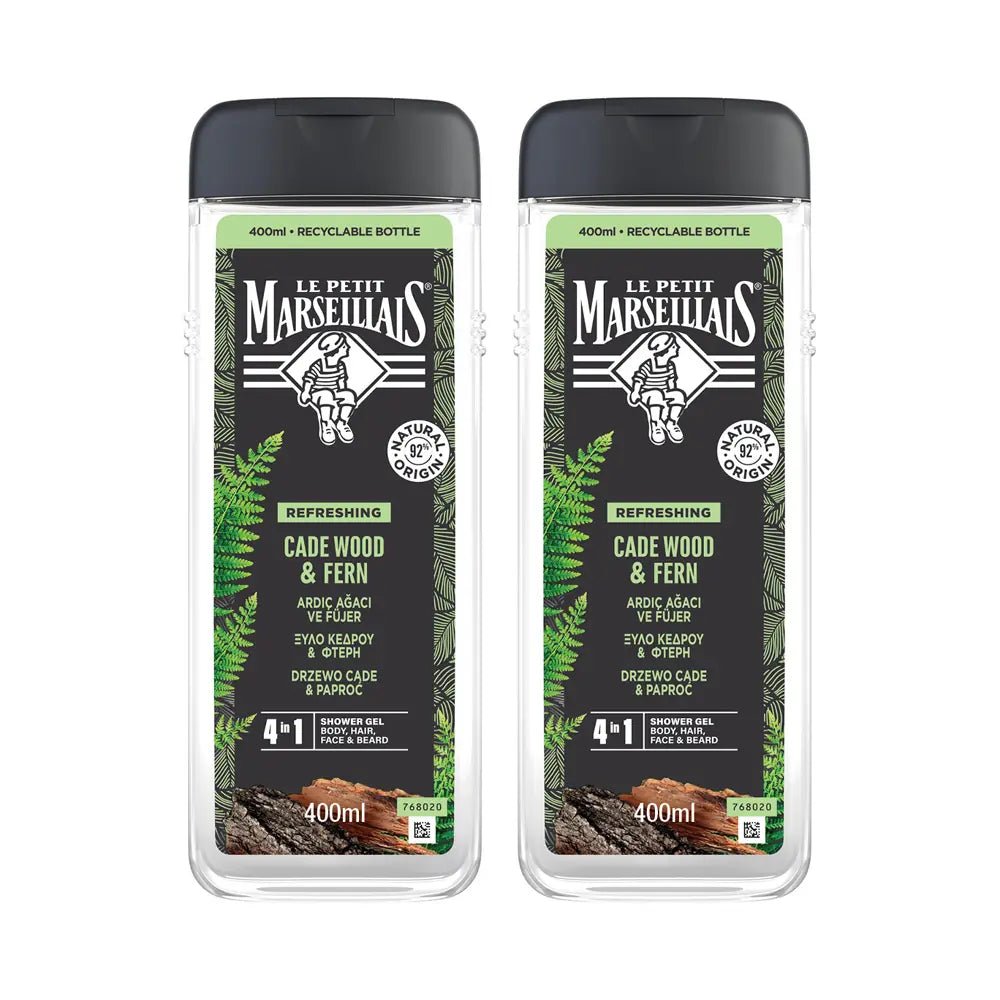 Le Petit Marseillais Juniper & Fern Shower Gel Set 2 x 400mlBody CareTorqelo.com