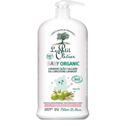 Le Petit Olivier Baby Limestone Liniment Oil for Gentle Care 750ml by Beauty Care Bag