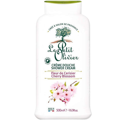 Le Petit Olivier Cherry Blossom Shower Cream 500ml by Beauty Care Bag