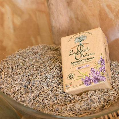 Le Petit Olivier Lavender Soap Calming Bar 250g by Beauty Care Bag