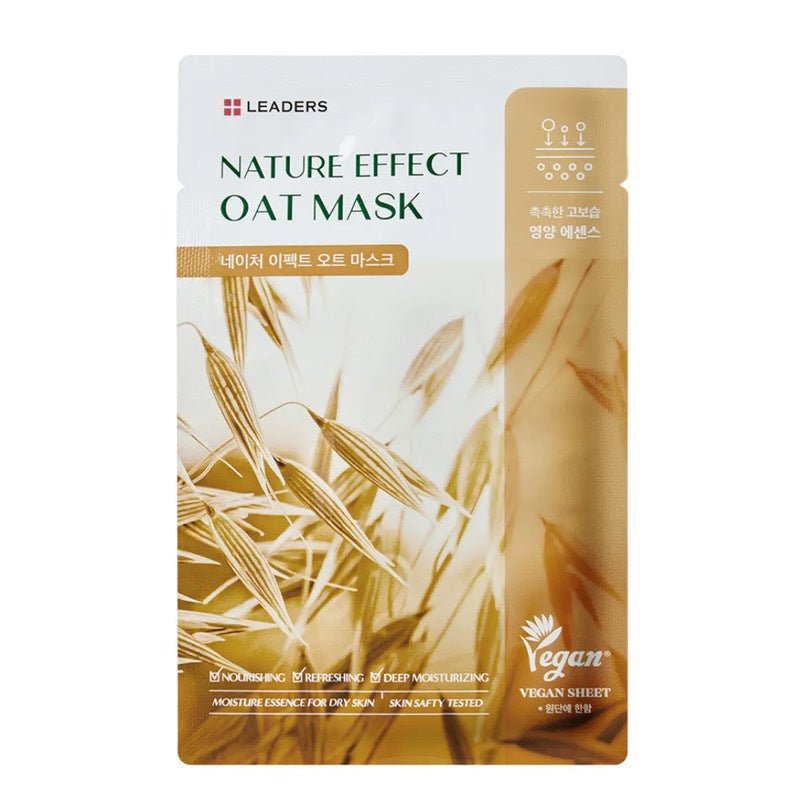 Leaders Nature Effect Oat Mask Nourishing Sheet Mask 21 mlSkincareTorqelo.com