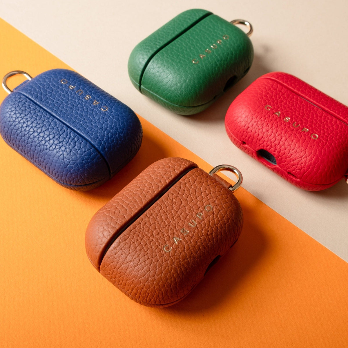 Leather Airpod Case - CobaltSmall Leather GoodsTorqelo.com