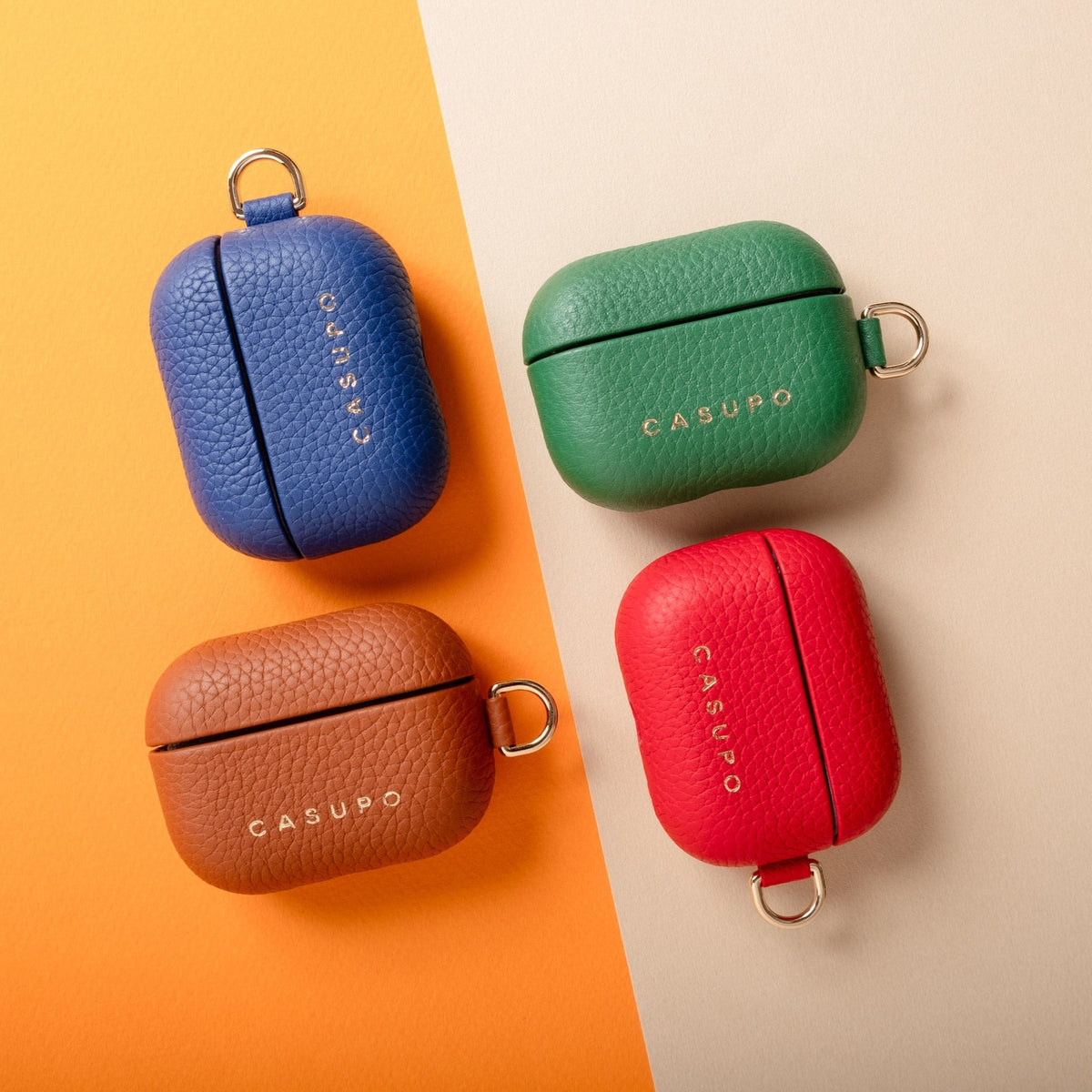 Leather Airpod Case - CobaltSmall Leather GoodsTorqelo.com