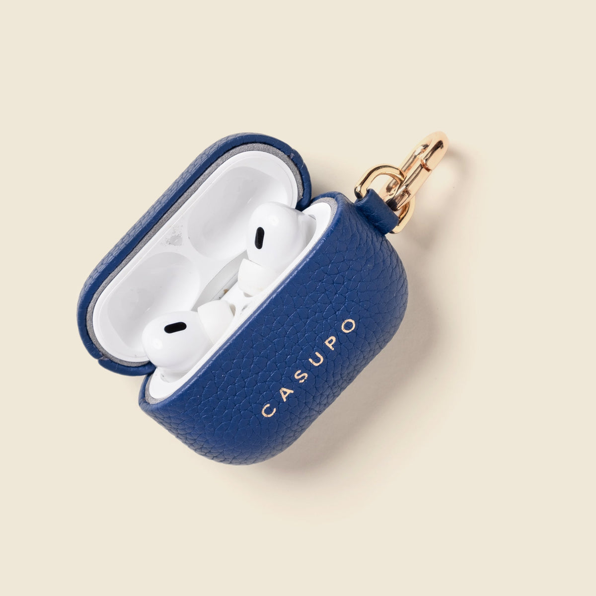 Leather Airpod Case - CobaltSmall Leather GoodsTorqelo.com