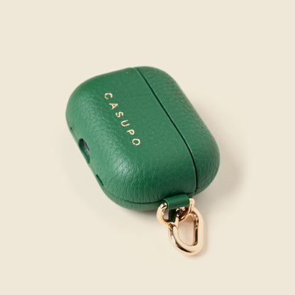 Leather Airpod Case - GreenSmall Leather GoodsTorqelo.com
