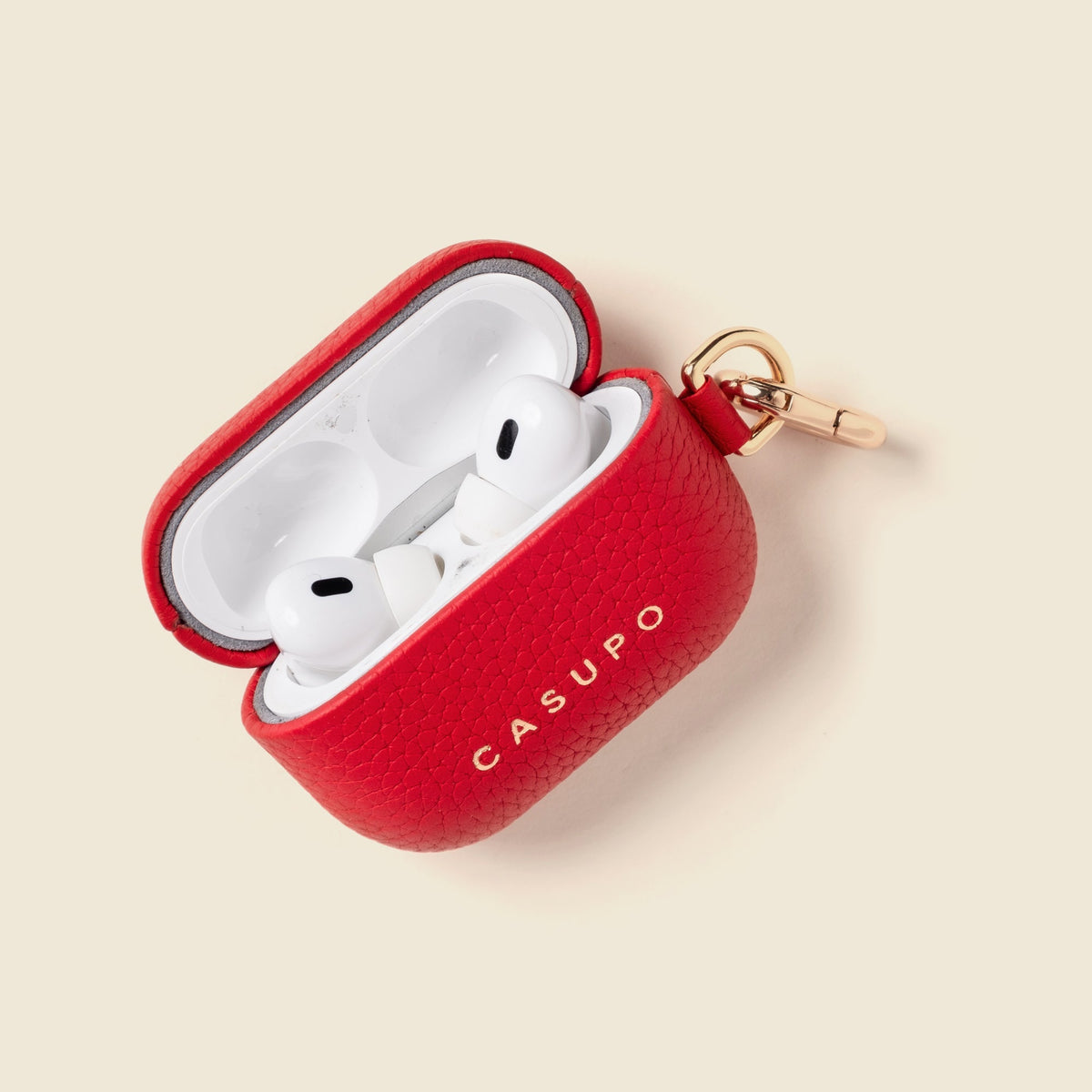 Leather Airpod Case - RedSmall Leather GoodsTorqelo.com