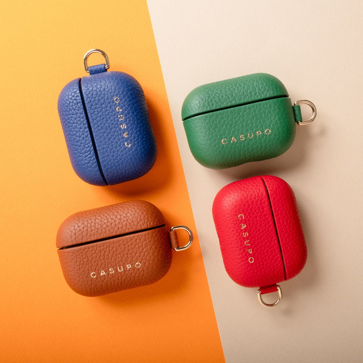 Leather Airpod Case - TanSmall Leather GoodsTorqelo.com