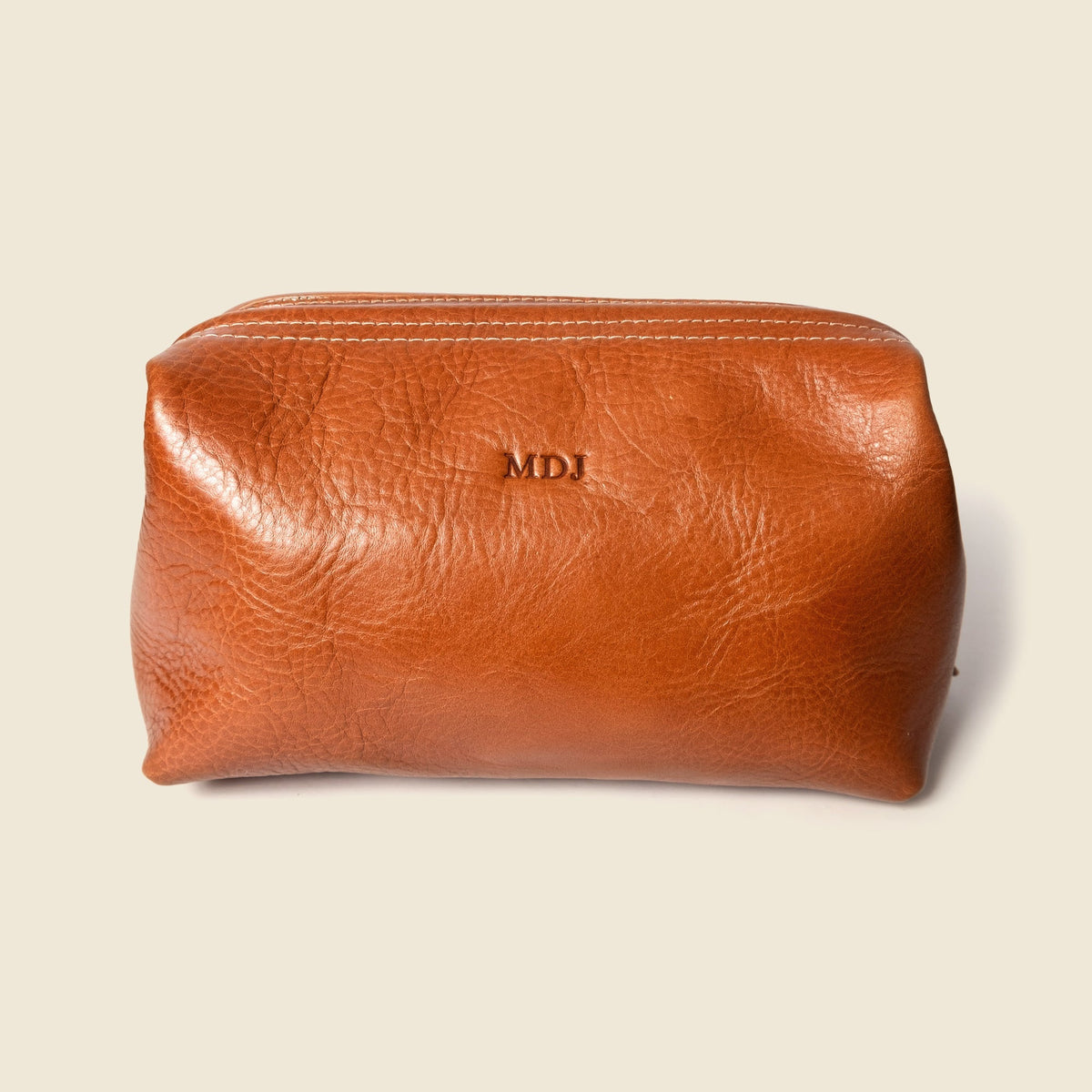 Leather Toiletry Bag - NaturalDopp Toiletry BagTorqelo.com