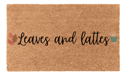 Leaves and Lattes Coir MatTorqelo.com