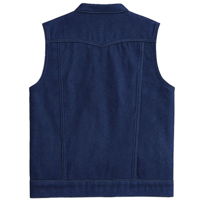Legendary Ole Blue Men's Denim Vest by Legendary USA