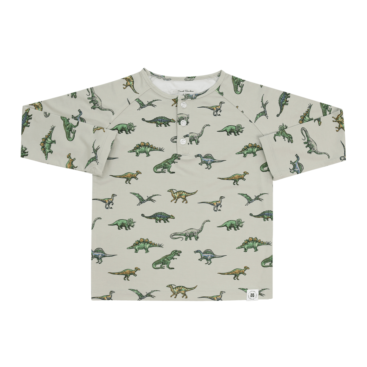 Legendary Raglan Henley by Sweet Bamboo