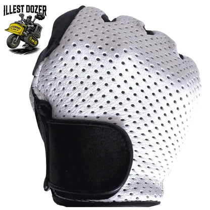 ILLEST DOZER White Outseam Gloves by Legendary USA