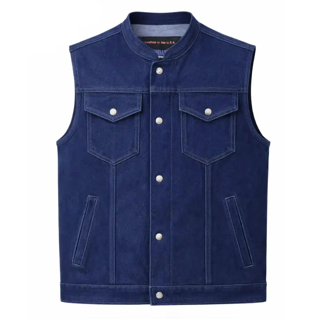 Legendary Ole Blue Men's Denim Vest by Legendary USA