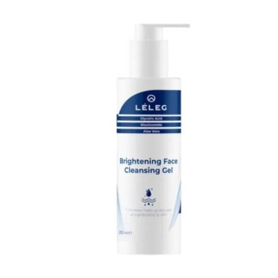 Leleg Brightening Face Cleansing Gel for Radiant Skin 200 ml by Beauty Care Bag