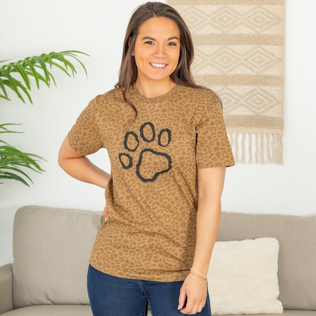 Leopard Paw TeeShort Sleeve Tees & PolosTorqelo.com