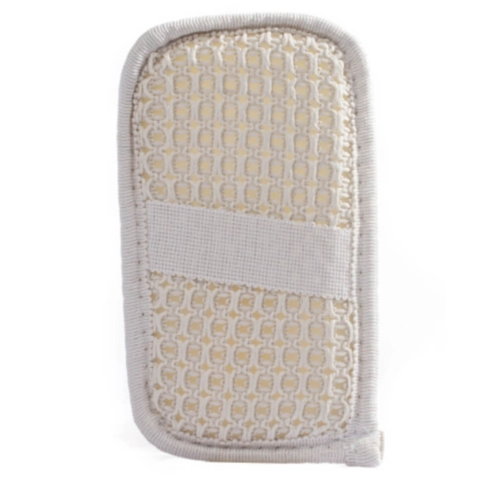 Lewingo Cotton Face & Body Exfoliating Mitt for Smooth Skin by Beauty Care Bag