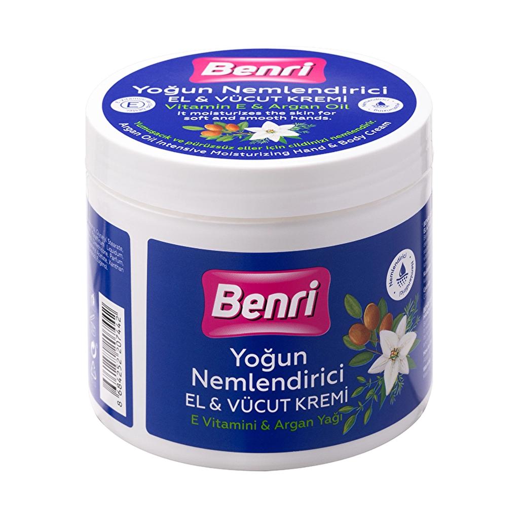 Benri Argan Oil Intense Moisturizing Cream 500 ml by Beauty Care Bag