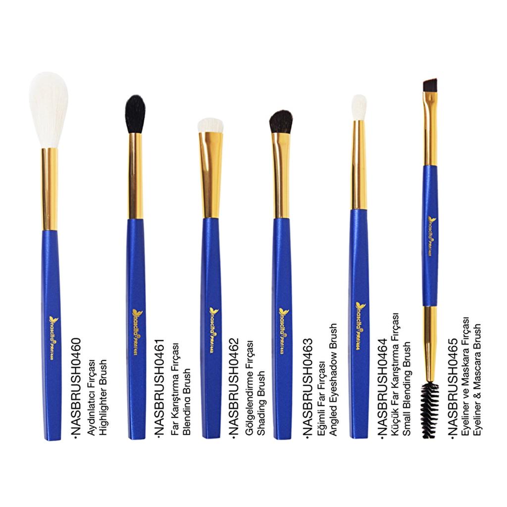 Nascita Exc Lamore 6-Piece Makeup Brush Set by Beauty Care Bag