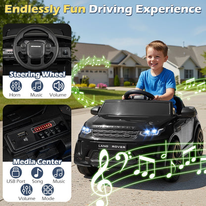 Licensed Land Rover Kids Ride on Car 12V Battery Powered Kids Electric CarTorqelo.com