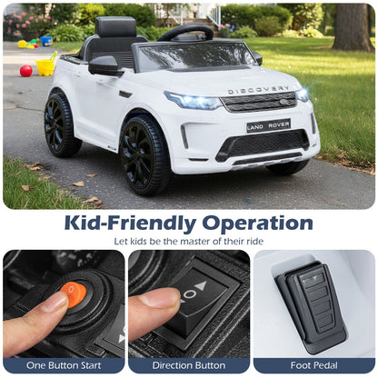 Licensed Land Rover Kids Ride on Car 12V Battery Powered Kids Electric CarTorqelo.com