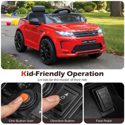 Licensed Land Rover Kids Ride on Car 12V Battery Powered Kids Electric CarTorqelo.com