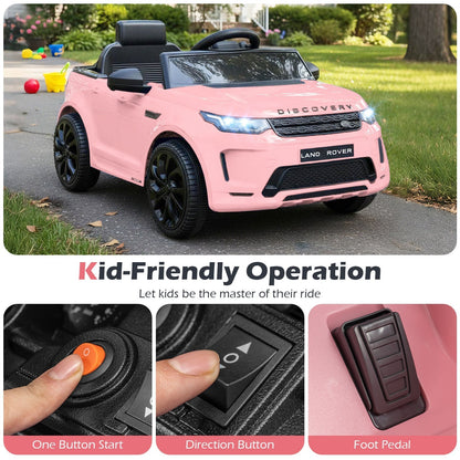 Licensed Land Rover Kids Ride on Car 12V Battery Powered Kids Electric CarTorqelo.com