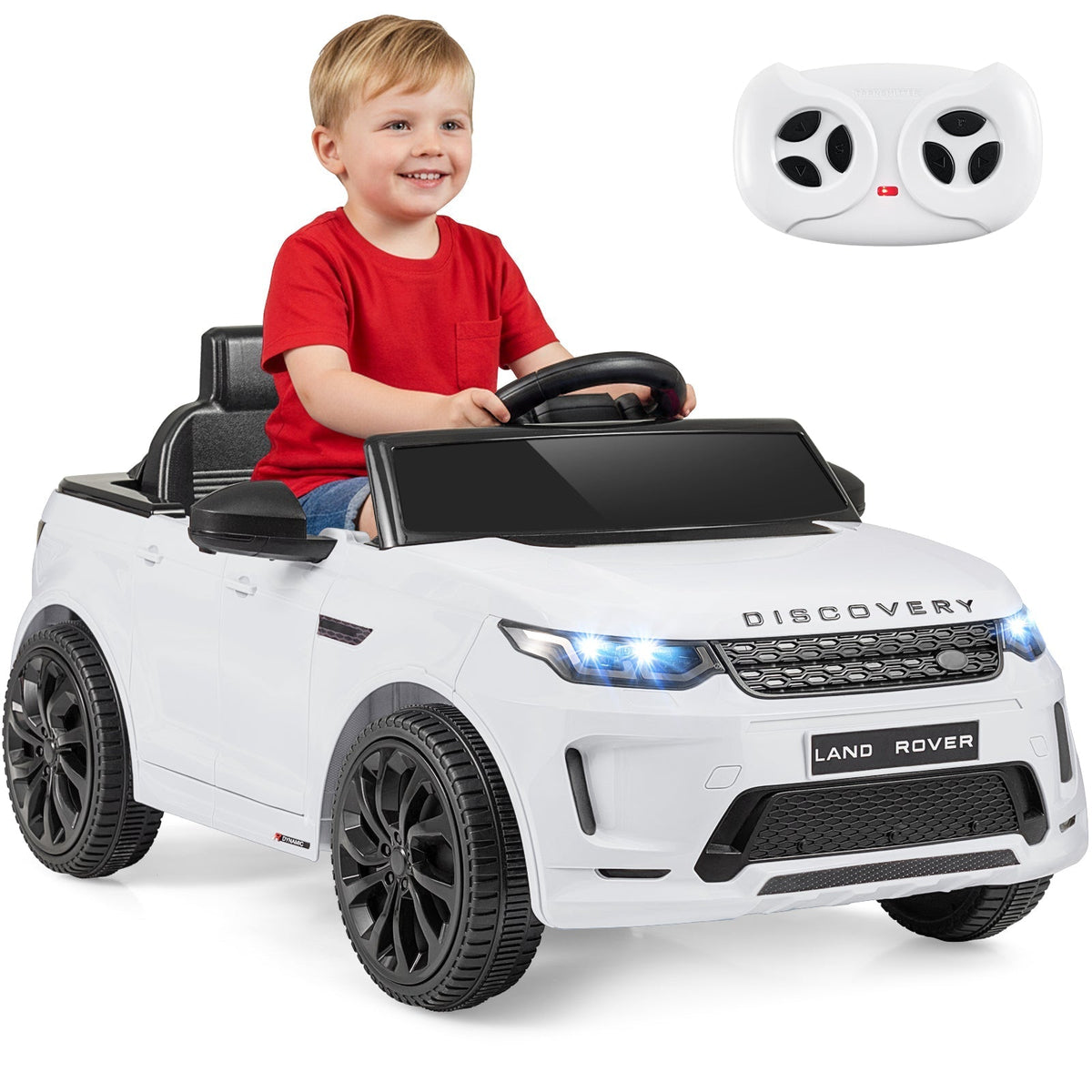 Licensed Land Rover Kids Ride on Car 12V Battery Powered Kids Electric CarTorqelo.com