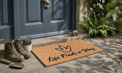 Life Finds a Way Coir MatTorqelo.com