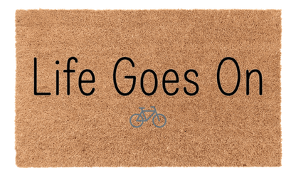 Life Goes On Coir MatTorqelo.com