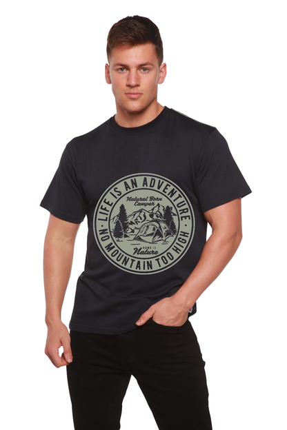 Life Is an Adventure men's bamboo graphic T-shirt – view 10