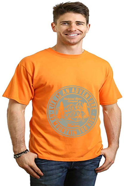 Life Is an Adventure men's bamboo graphic T-shirt – view 9