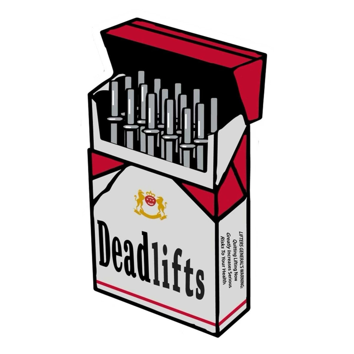 Deadlift Addiction - Sticker by Tango Charlie Apparel
