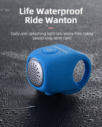 Lightweight Portable Bicycle Bell Electric Horn Mountain Bike Bell Accessories 90dB Cycling Handlebar Silica Gel Shell Electric Cycling Bells Water Resistant Cycling Bells Horn Loud Bicycle Horns Bicycle AccessoriesST90SP876BVETorqelo.com